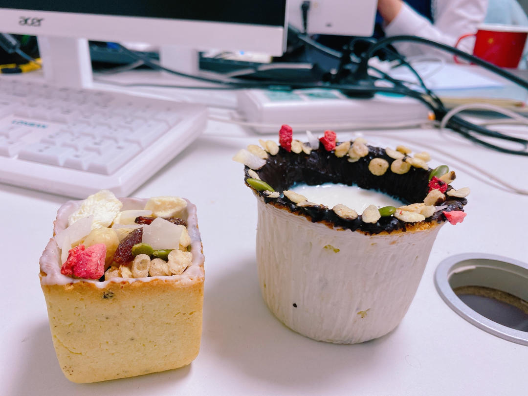 🍪牛奶曲奇杯🥛可接可吃还免洗‼️