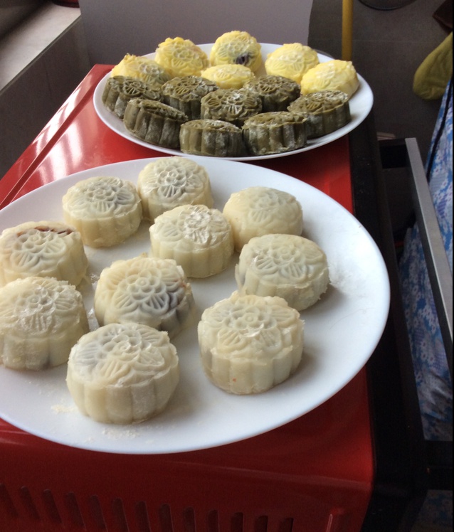 冰皮豆沙月饼
