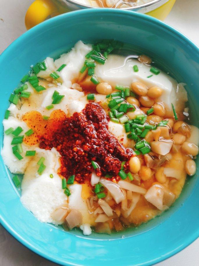 儿子最爱～豆腐花（注明了生、熟豆浆的量，绝不出错）