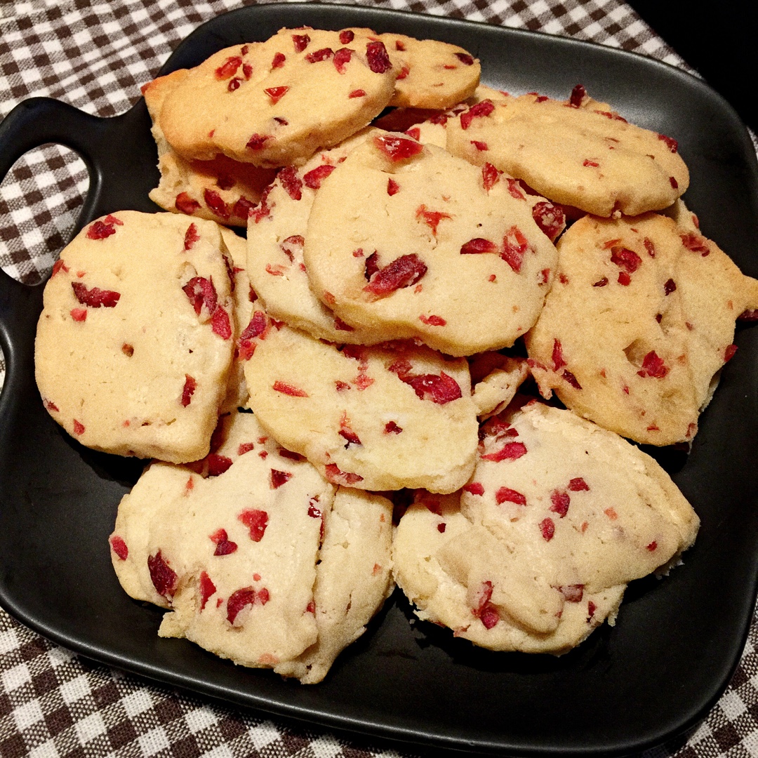 南瓜小妙妙做的蔓越莓饼干