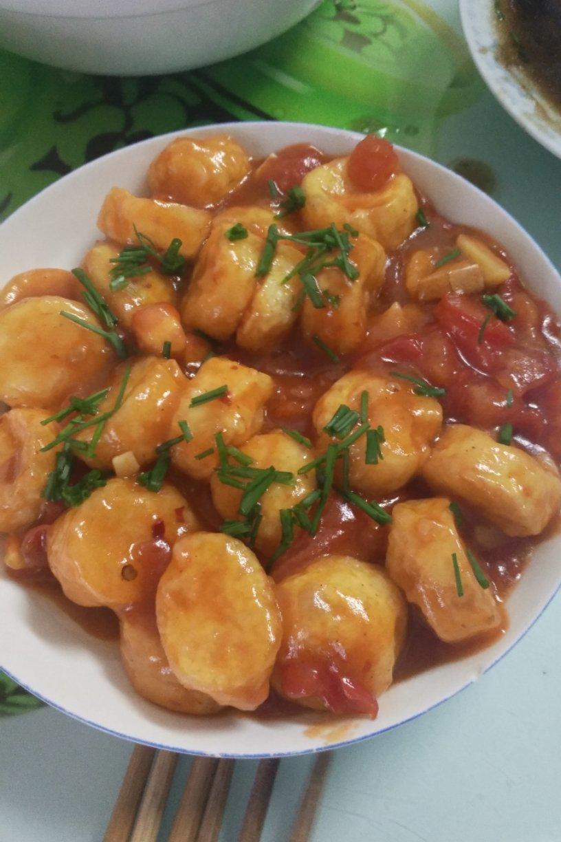 烟椛泪做的鱼香日本豆腐