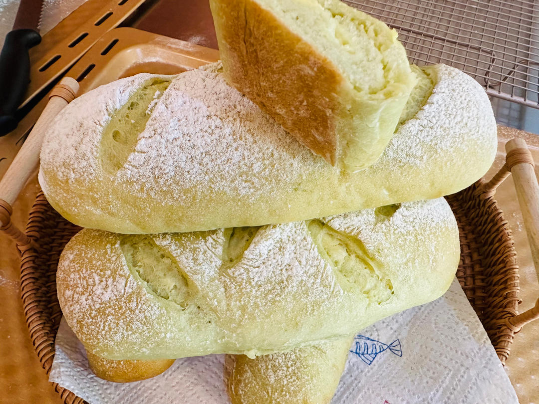 榴莲芝士软欧包