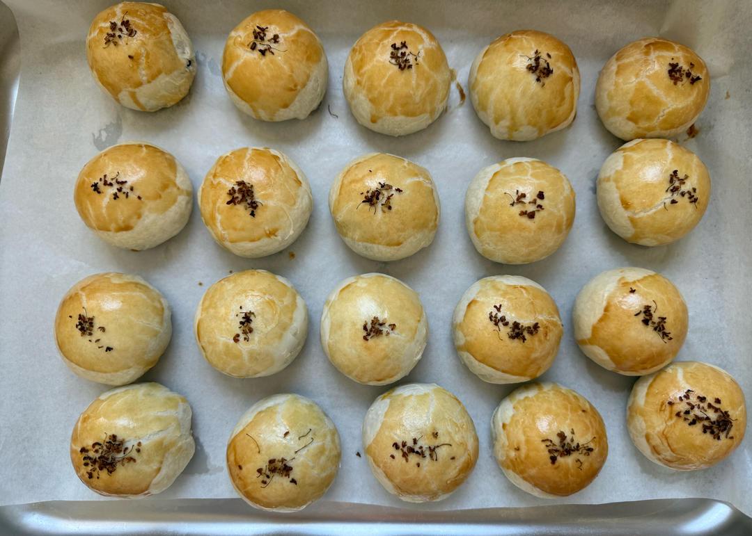 用了七年的方子-蛋黄酥