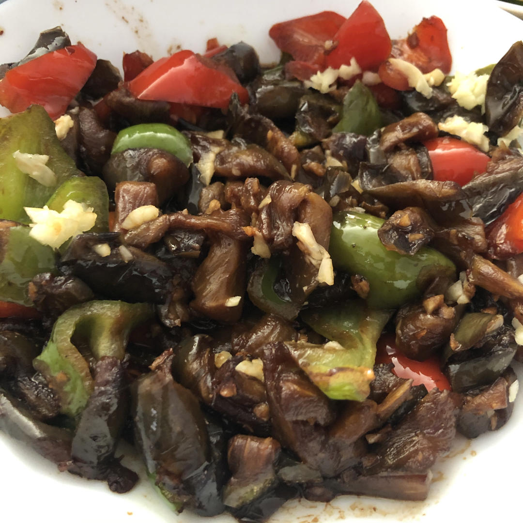 超下饭的烧茄子，少油不油炸