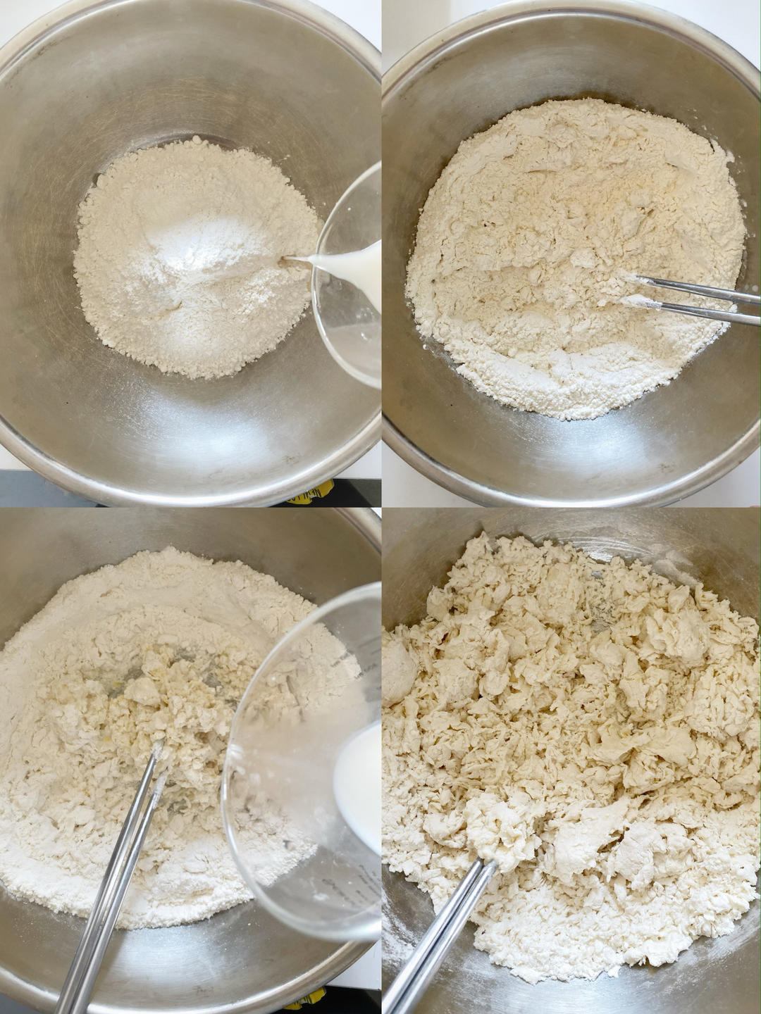 纯奶手撕吐司的做法 步骤1