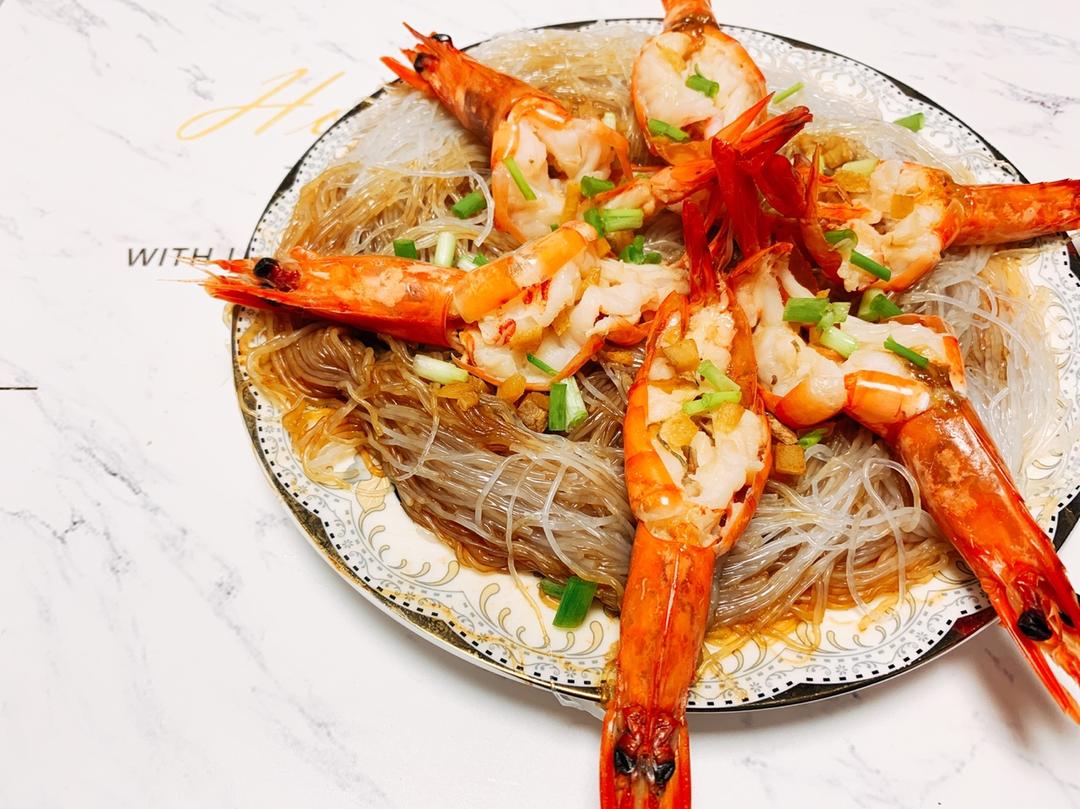 蒜蓉粉丝蒸虾