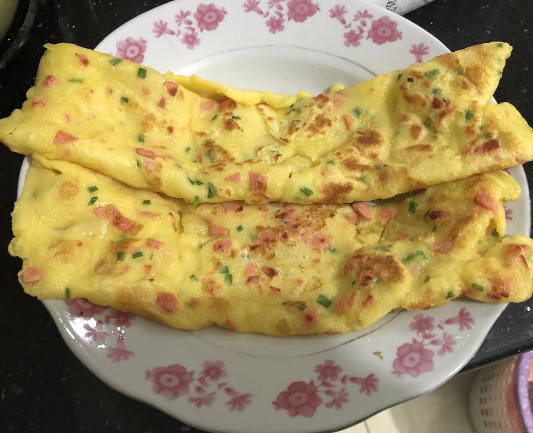 【牛奶鸡蛋早餐软饼】的做法