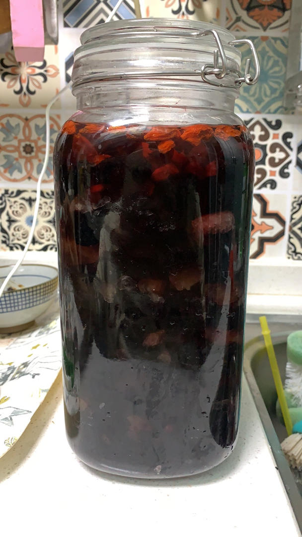 春天以上，夏天未满～～自酿最佳饮品桑椹酒