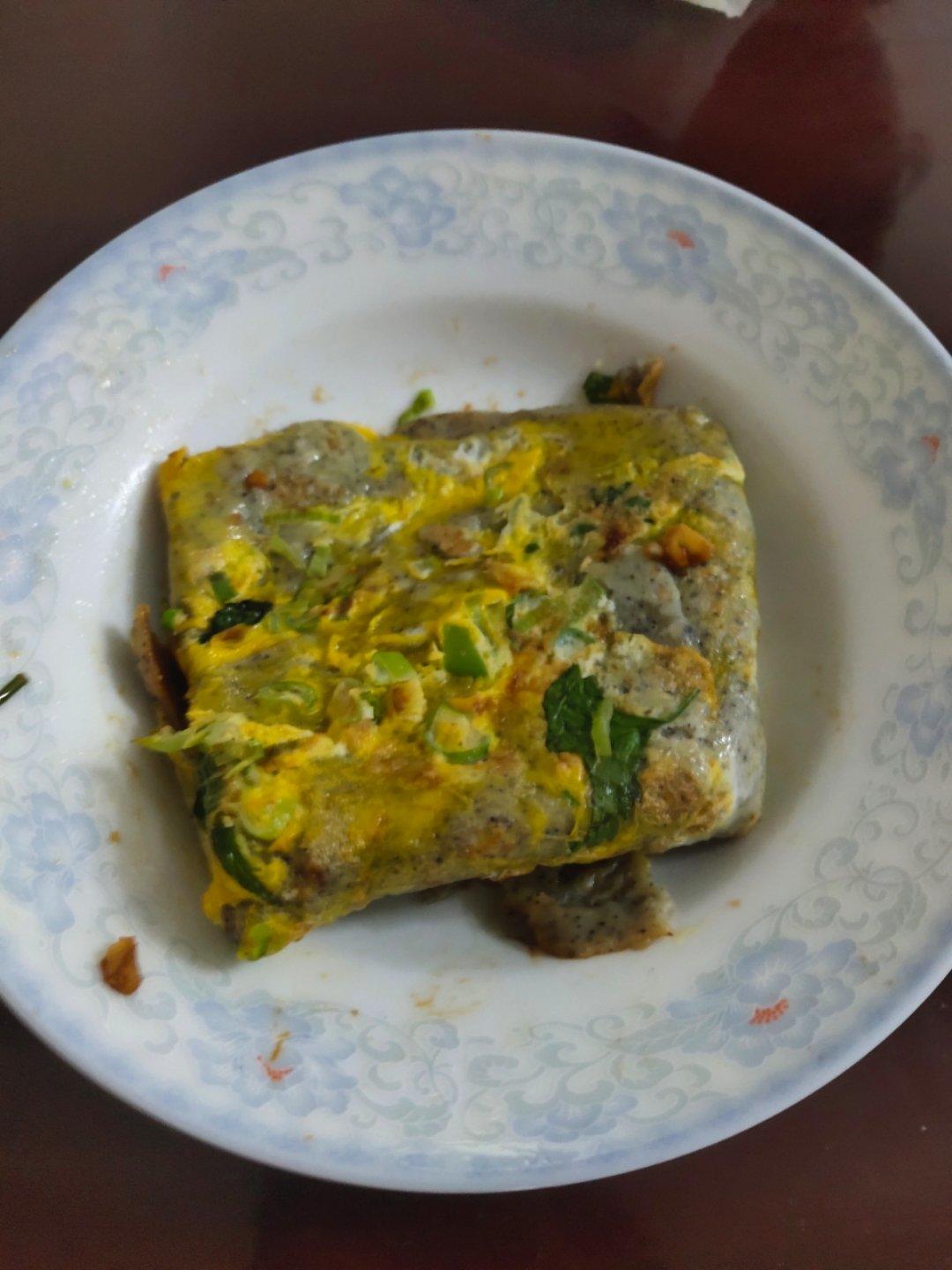 秒杀早餐摊不破皮大煎饼，步骤超详细