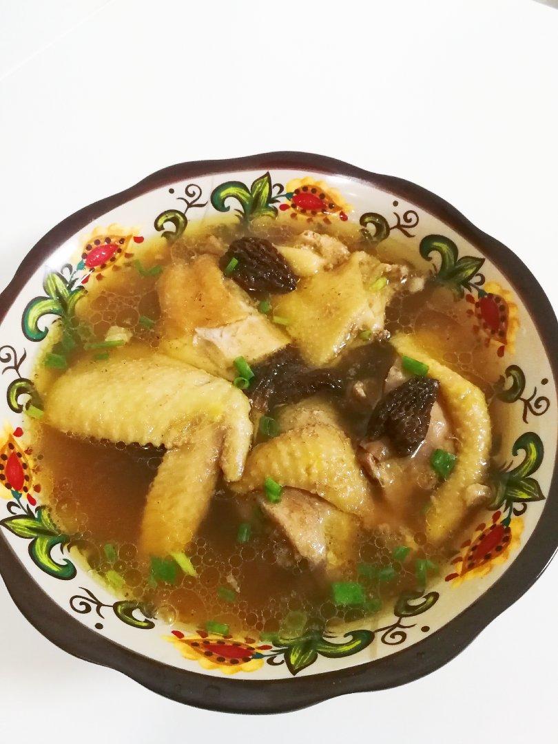 珐琅锅：黄油油的老母鸡汤