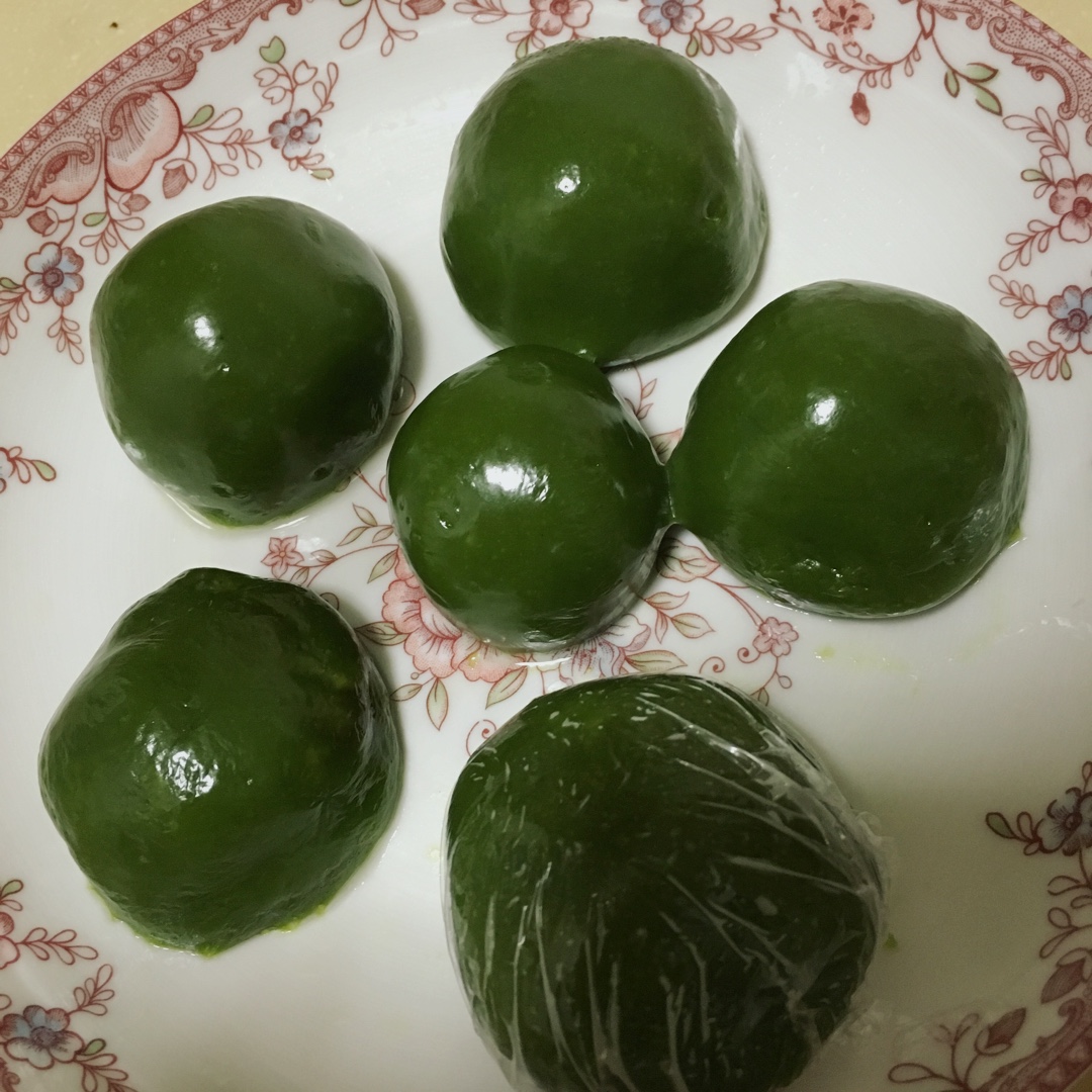 自制青团