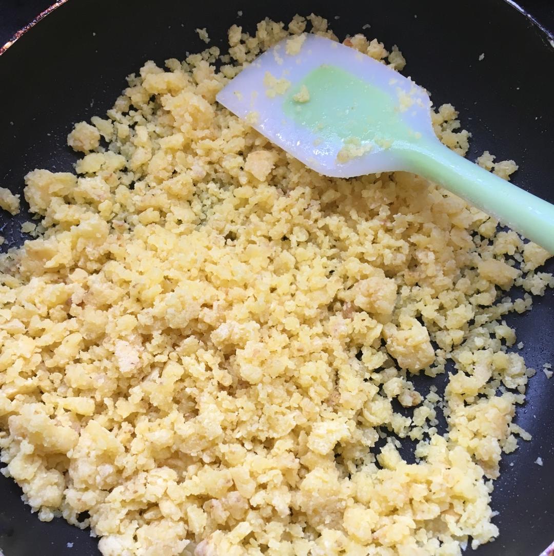 炒出来的奶黄馅儿