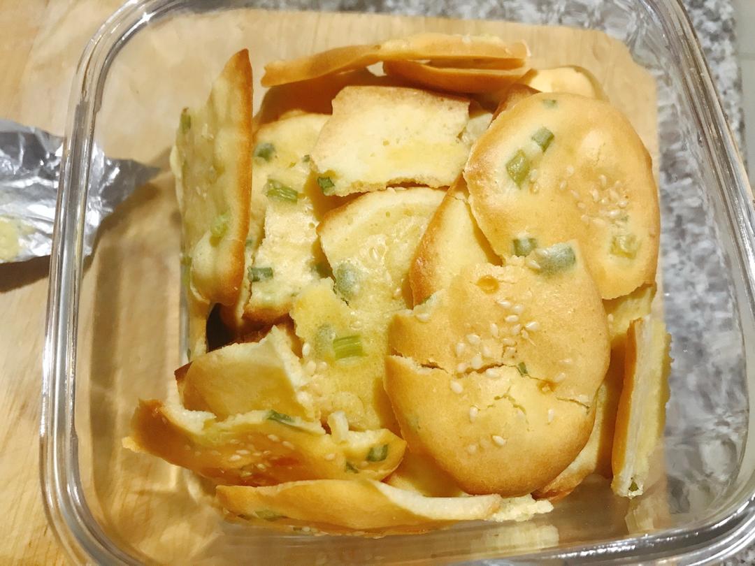 小时候的味道 — 芝麻鸡蛋薄脆饼干