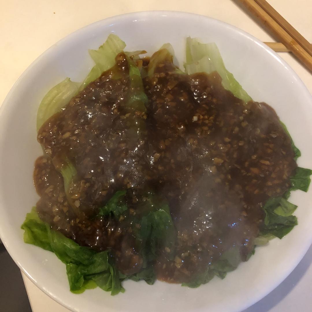 家常菜 蚝油生菜