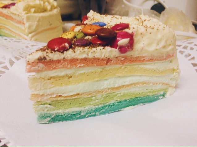 彩虹蛋糕