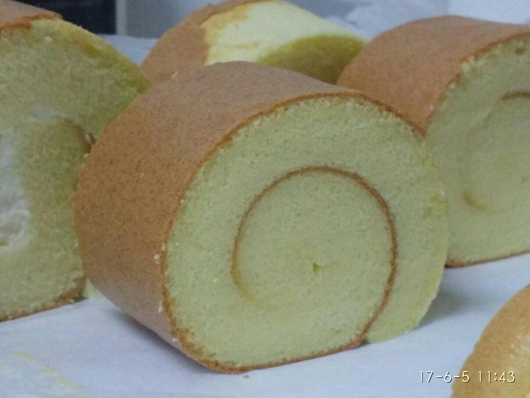 原味蛋糕卷(后蛋法)