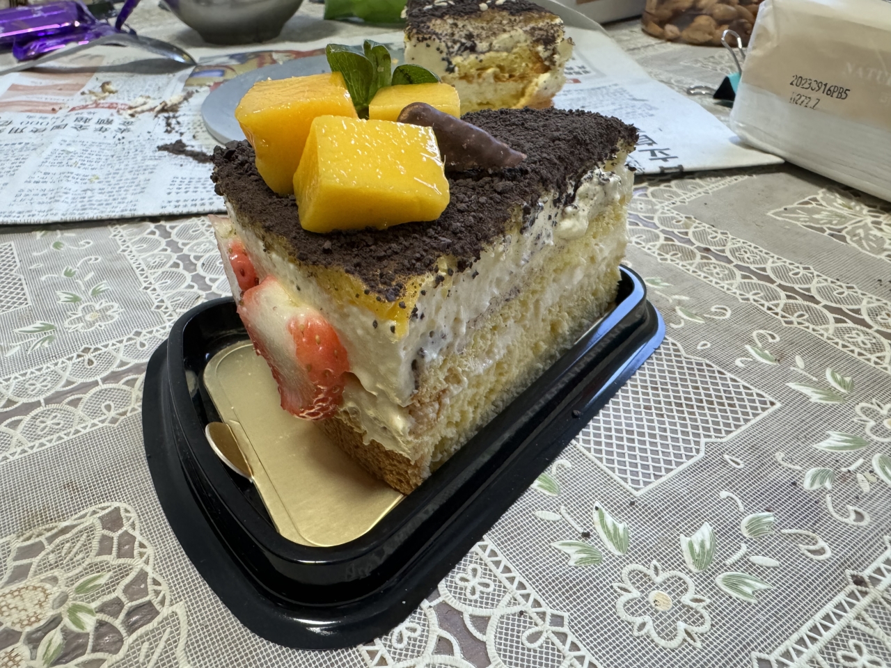 芒果慕斯蛋糕