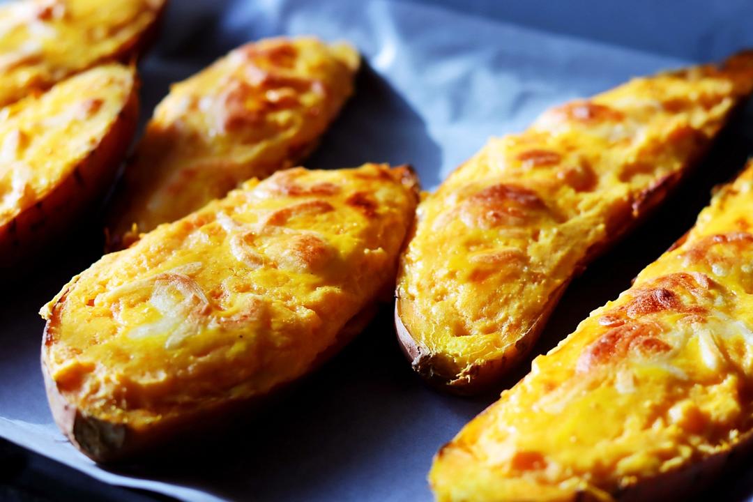 芝士奶油焗红薯