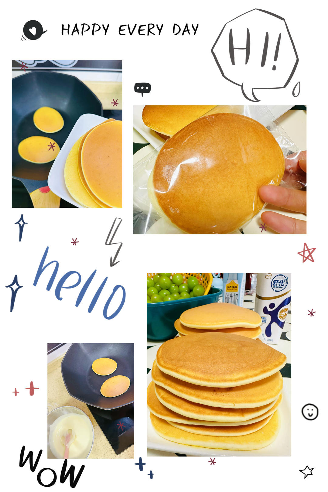 快手松饼（早餐吃它准没错~）