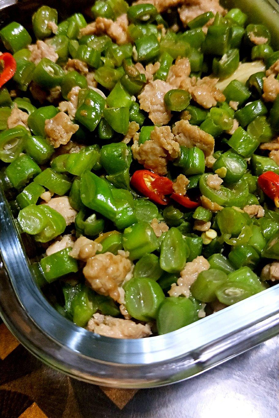 超下饭的肉末豆角！