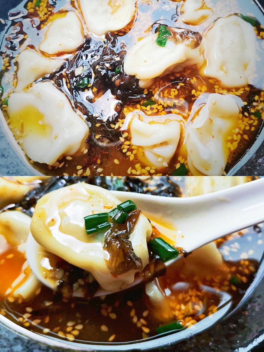 🌟酸辣开胃的酸汤水饺 好吃到原地转圈圈的做法
