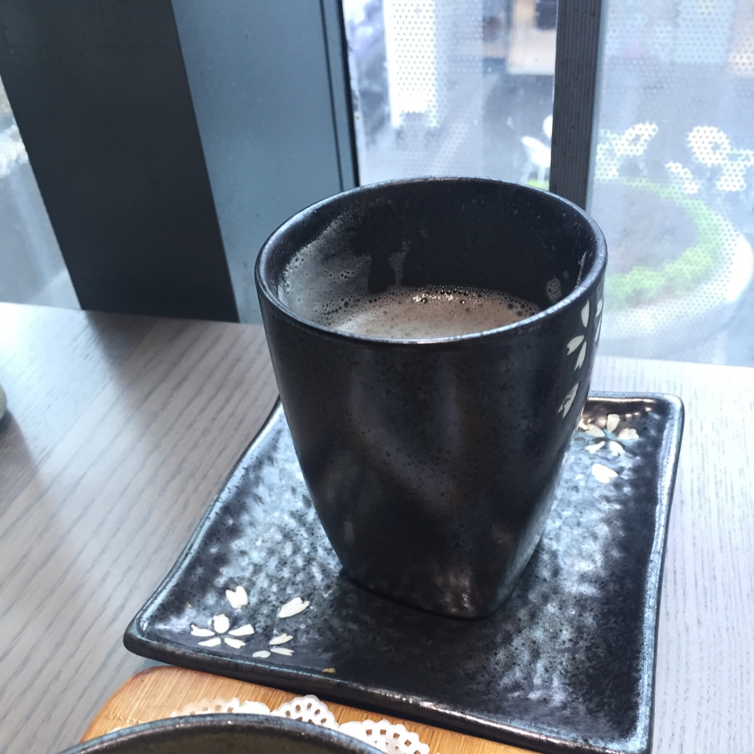 芝麻黑豆浆