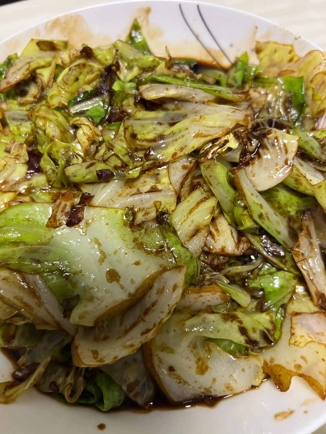 给肉都不换『酱爆洋白菜』
