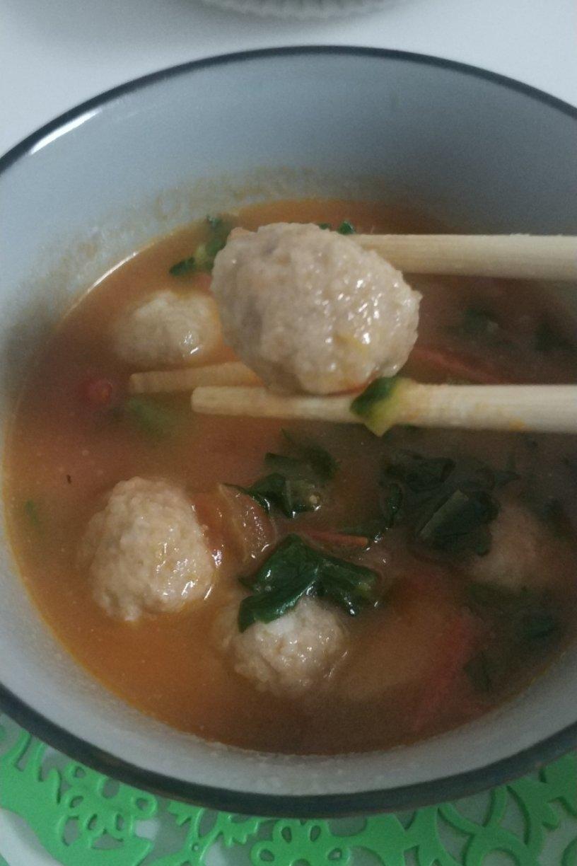 马蹄鲜肉丸