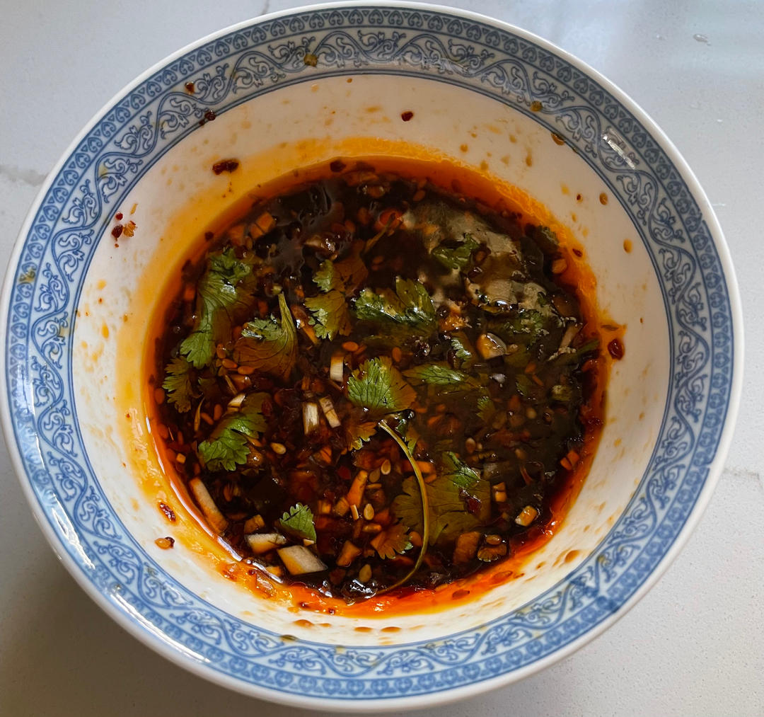 饺子蘸料 香辣酱 酱汁 万能酱（简单快捷）