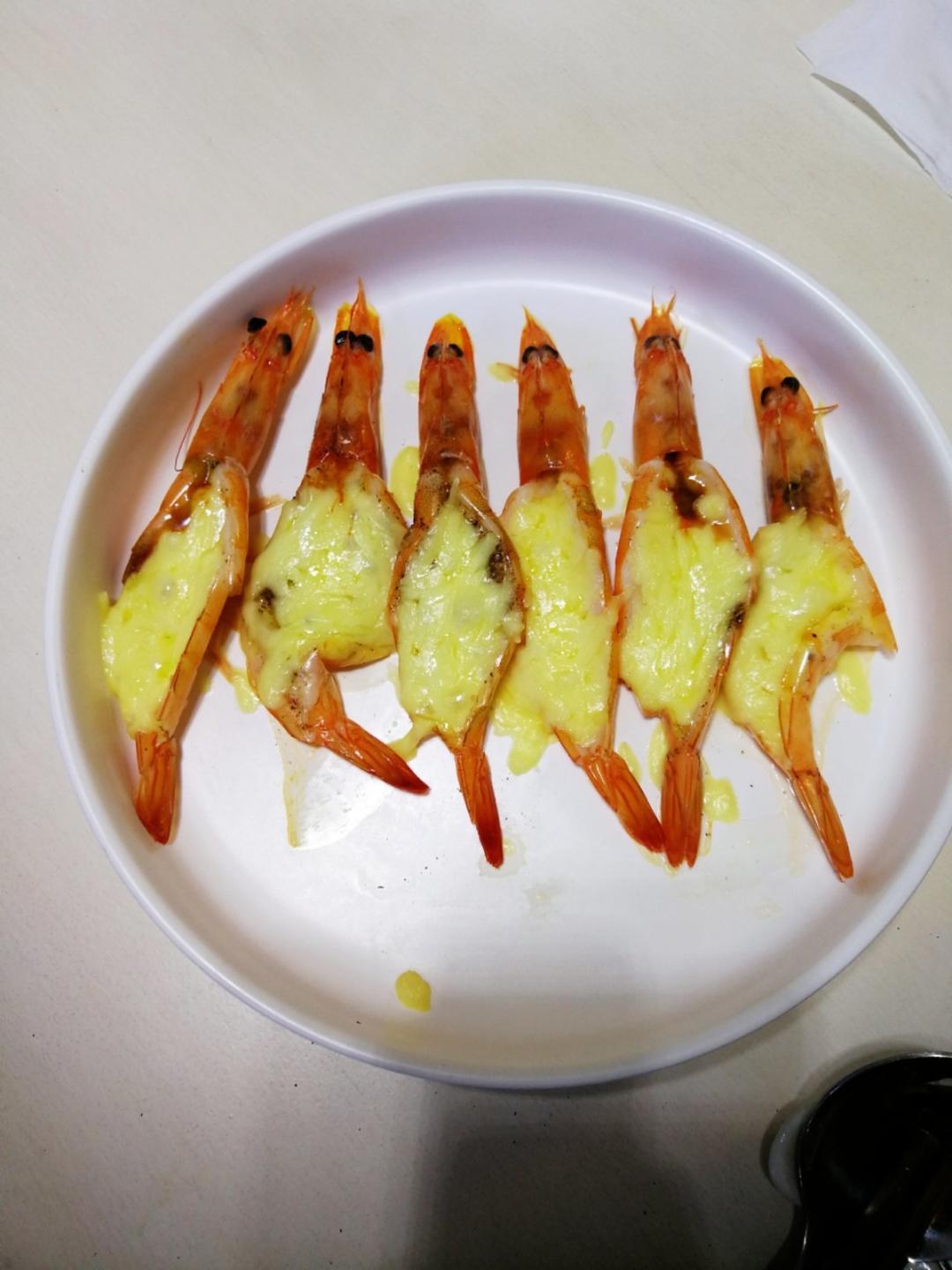 芝士焗虾