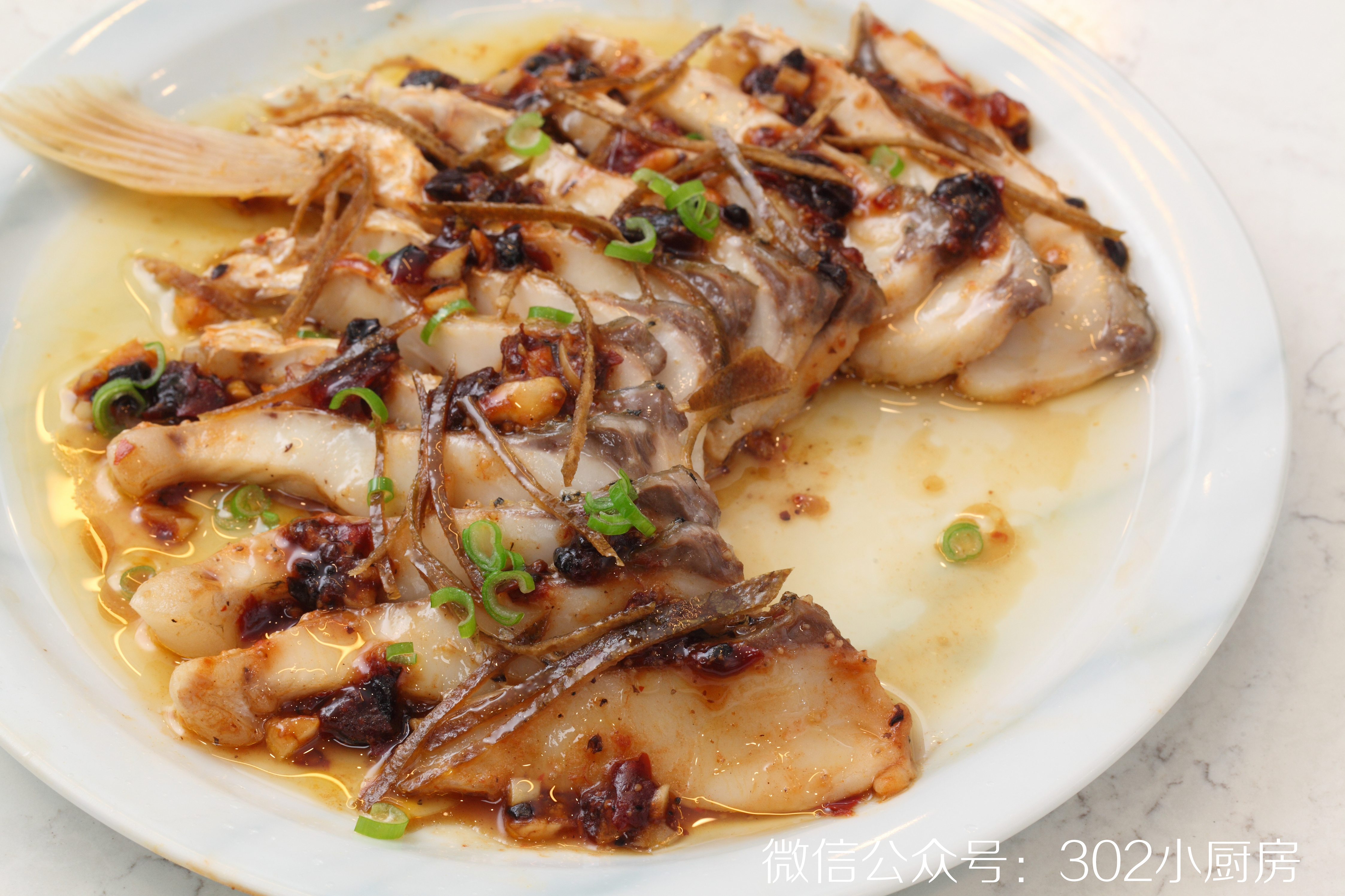 【0720】陈皮蚝豉蒸鱼腩  <302小厨房>的做法