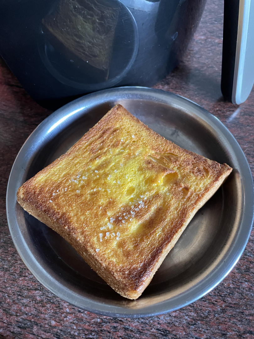 空气炸锅烤面包片