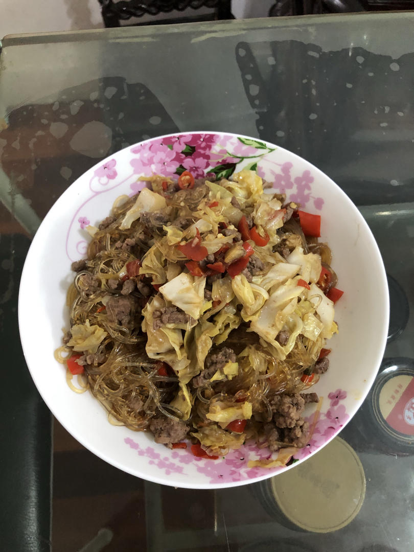 牛肉炒粉丝
