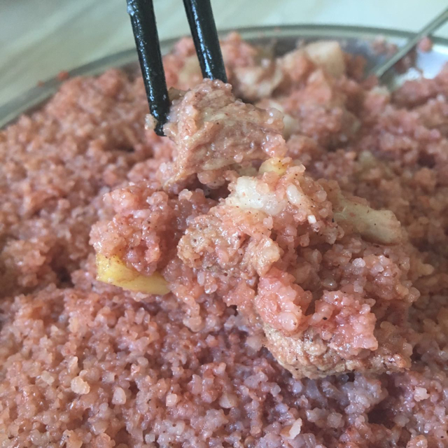 土豆粉蒸肉