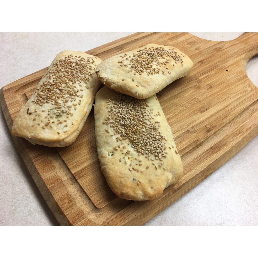 葱香油酥烧饼