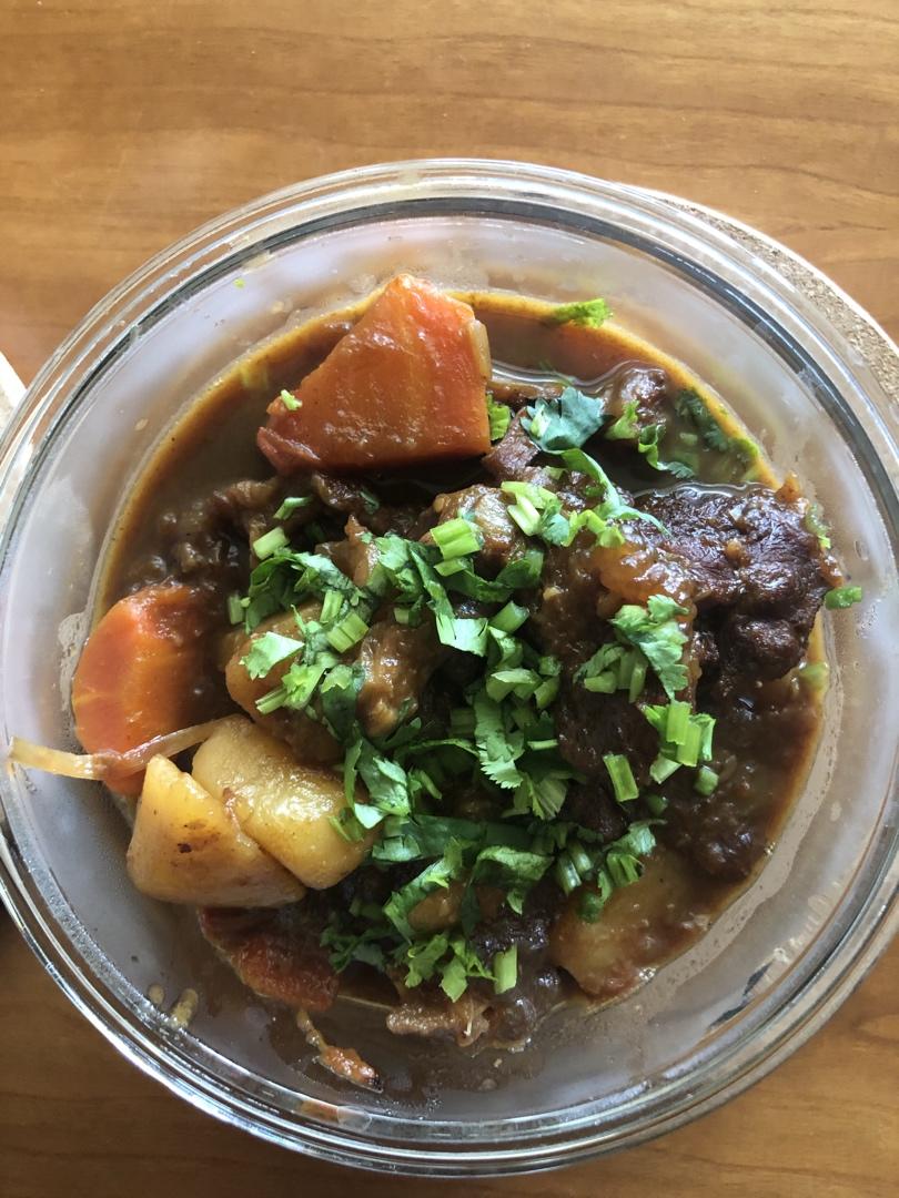 番茄土豆炖牛腩