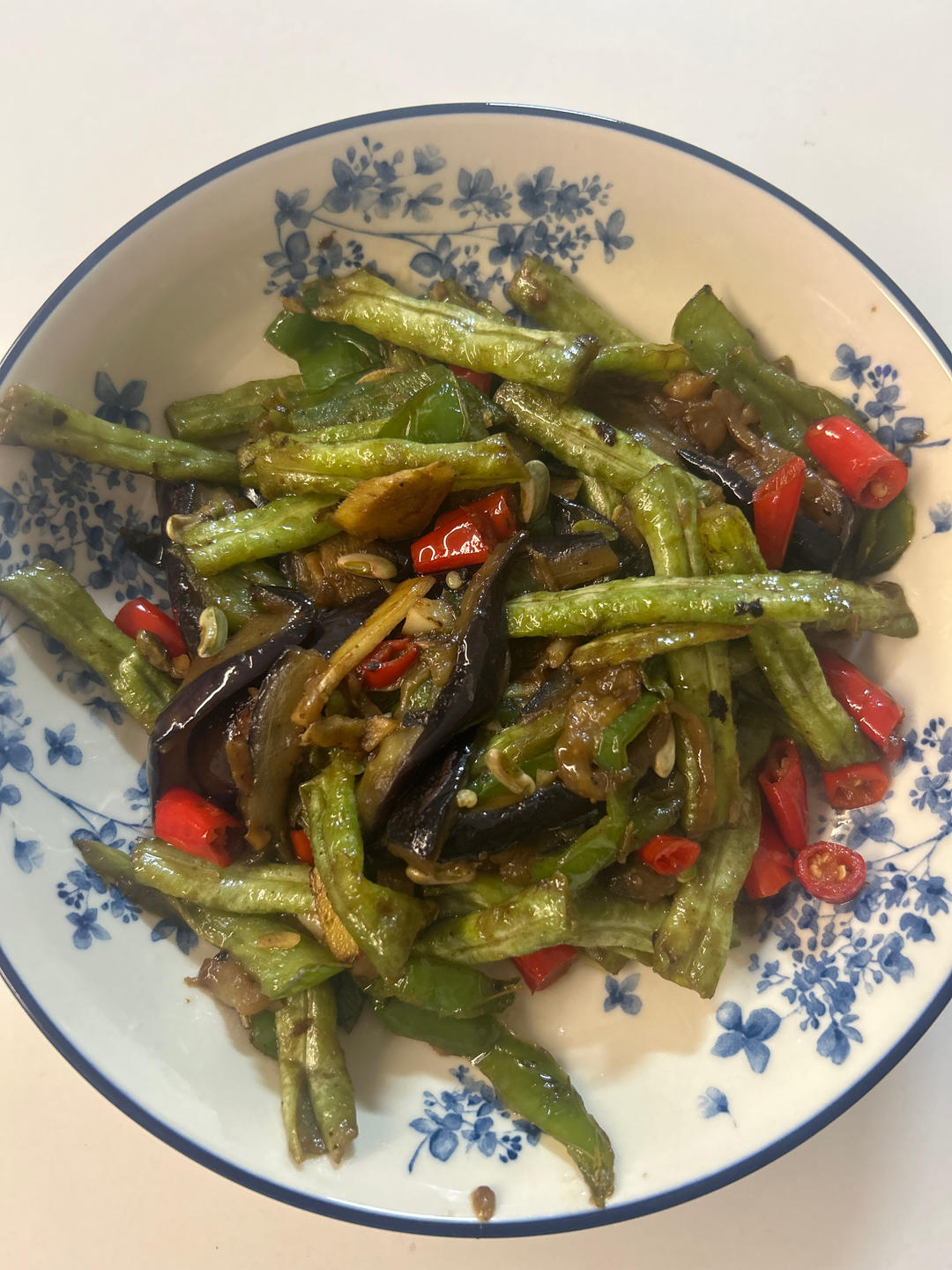 新手也零失败的茄子豆角，超下饭❗