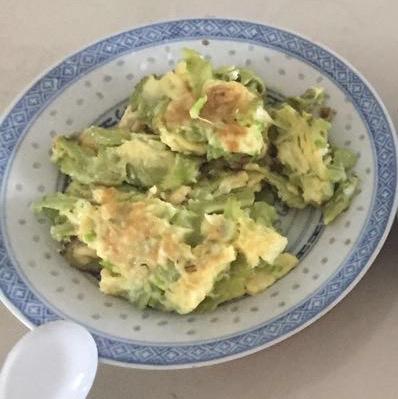 苦瓜焖蛋