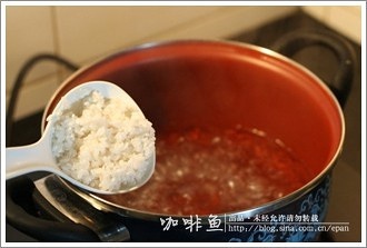 小米绿豆粥的做法 步骤4