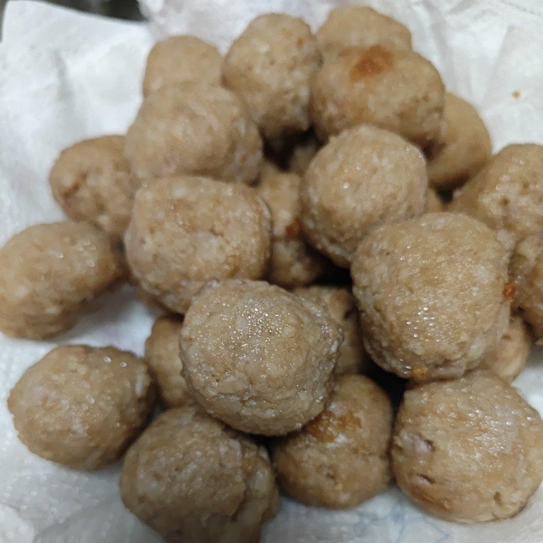 炸莲藕肉丸&蒸莲藕肉丸