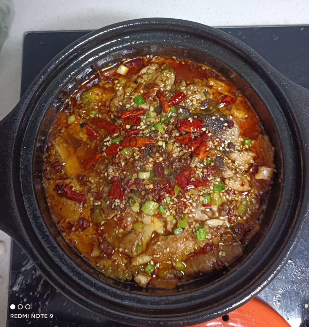 水煮肉片（肯定不翻车）