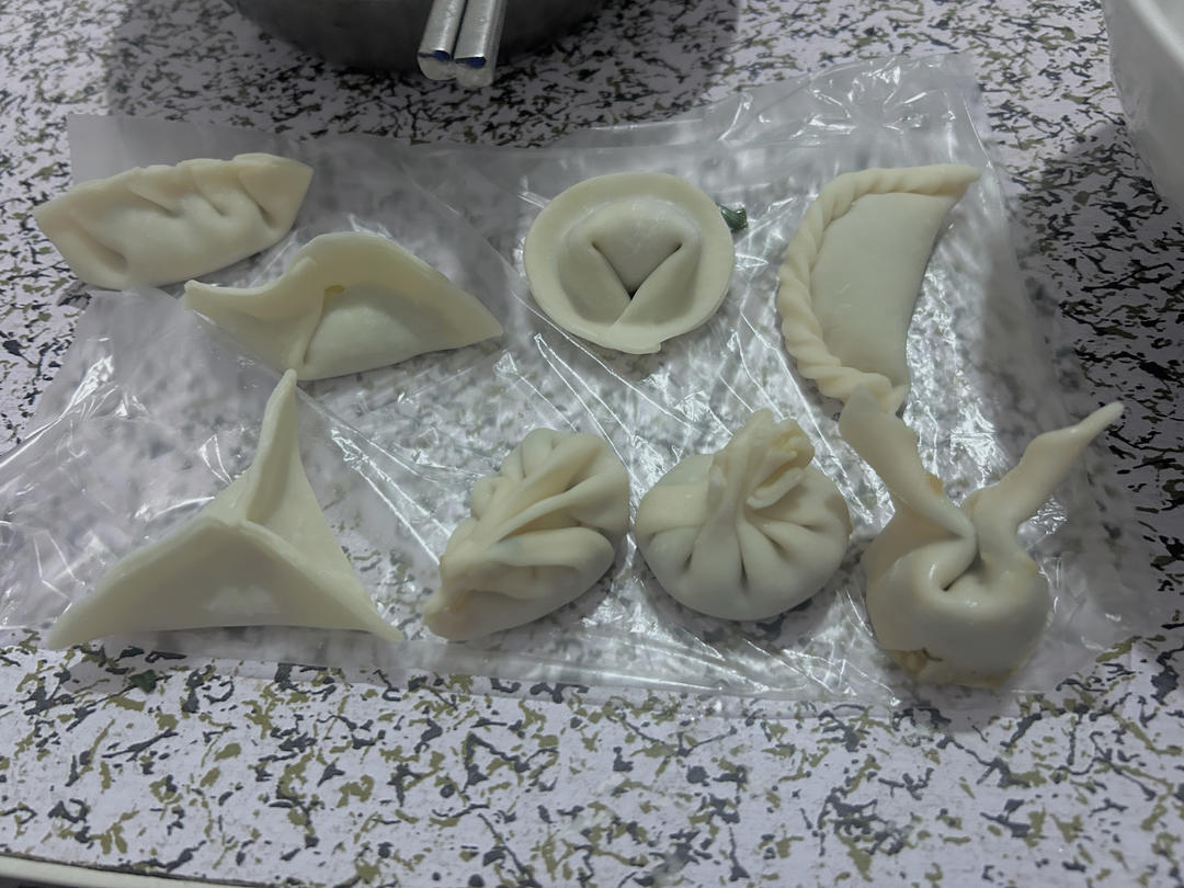 饺子20多种花样包法🥟