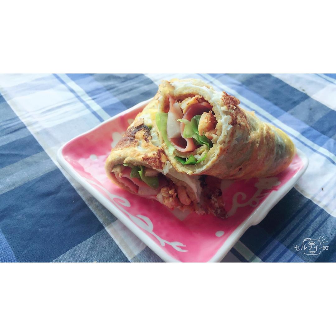 平底锅版煎饼果子