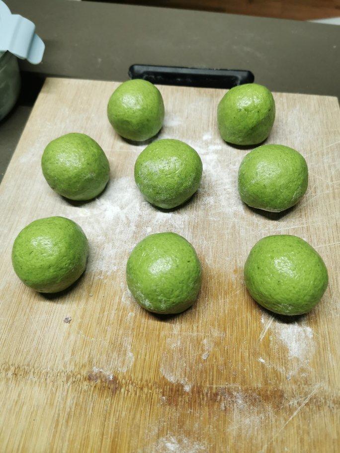 《Tinrry+》咸蛋黄肉松青团+红豆沙青团