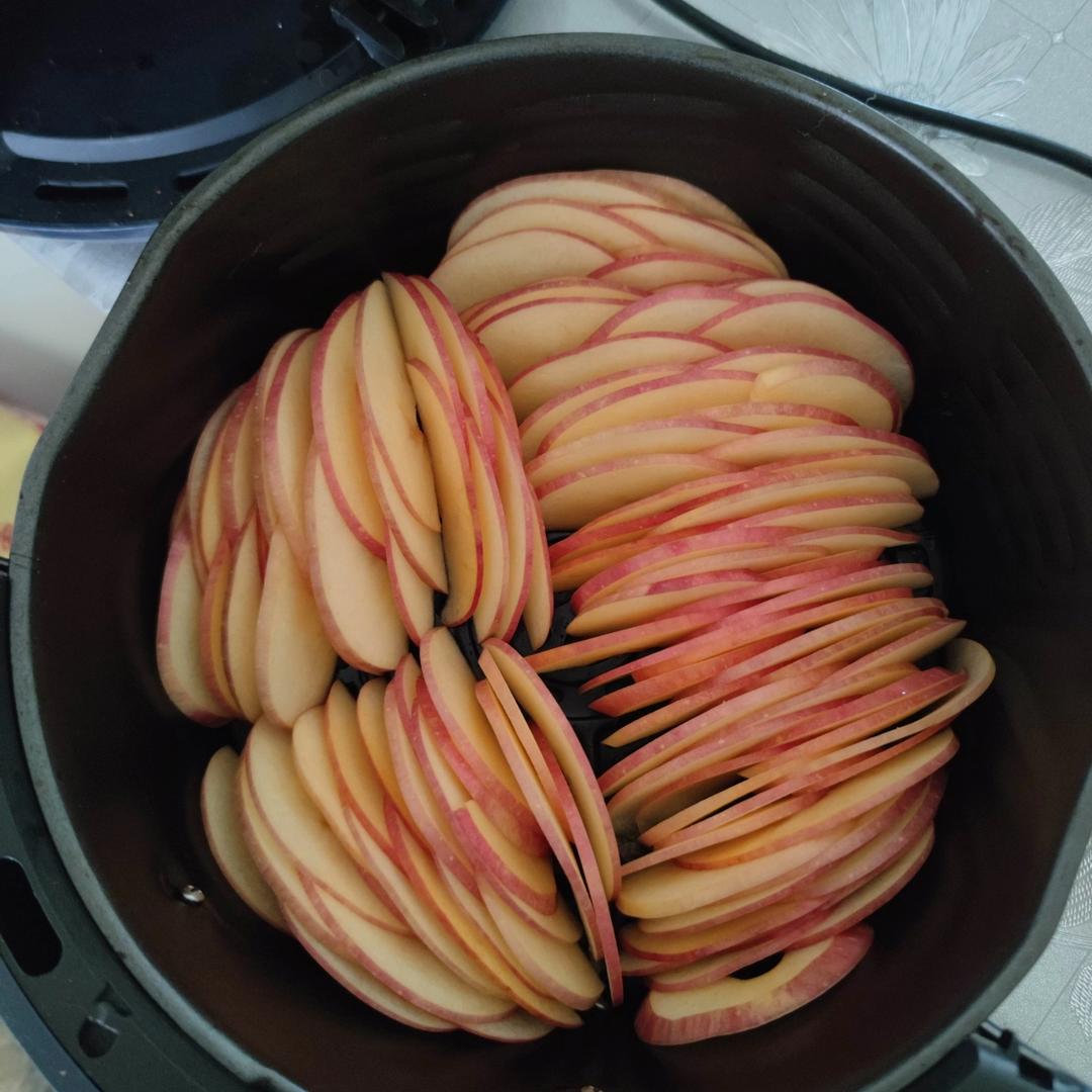 空气炸锅之苹果脆片🍎拯救你的不开心