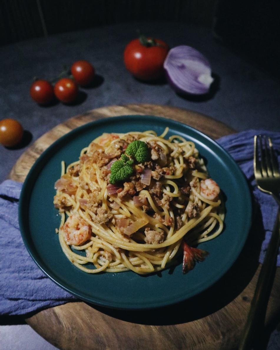 番茄肉酱意大利面