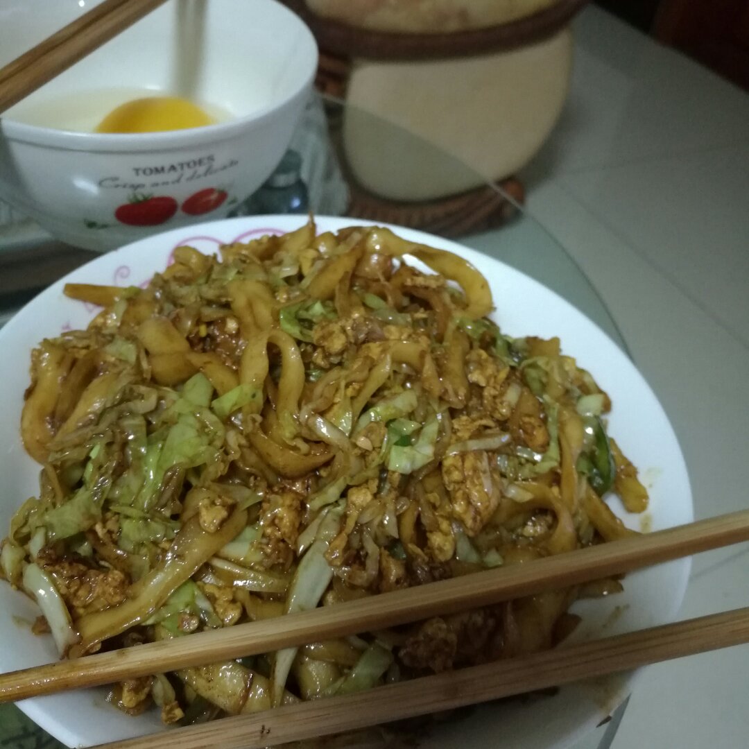 家常蛋炒面