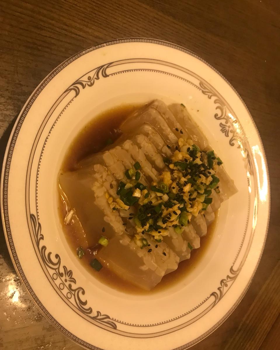 水晶肉皮冻
