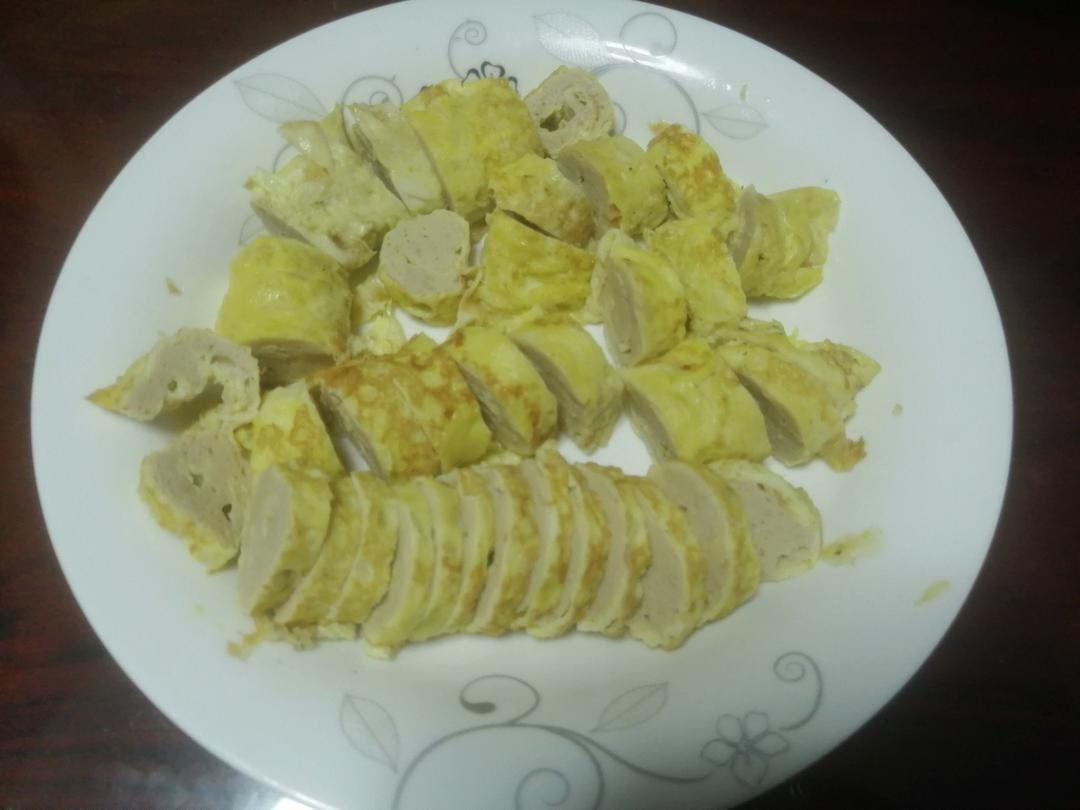 宝宝蛋皮肉卷  儿童肉蛋卷 婴幼儿鸡蛋肉卷《一岁以上宝宝辅食》卷尖 蒸鸡蛋皮卷肉午餐肉