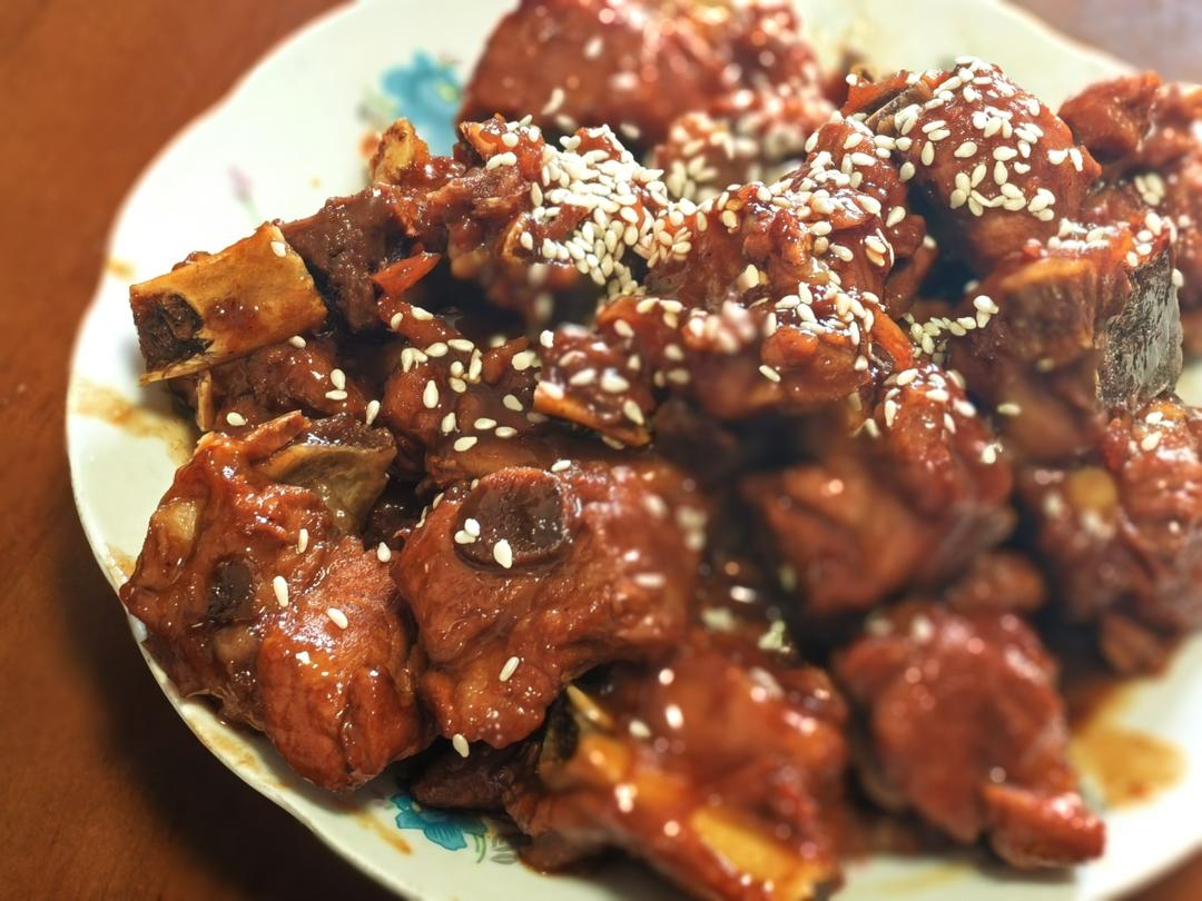 懒人版糖醋排骨